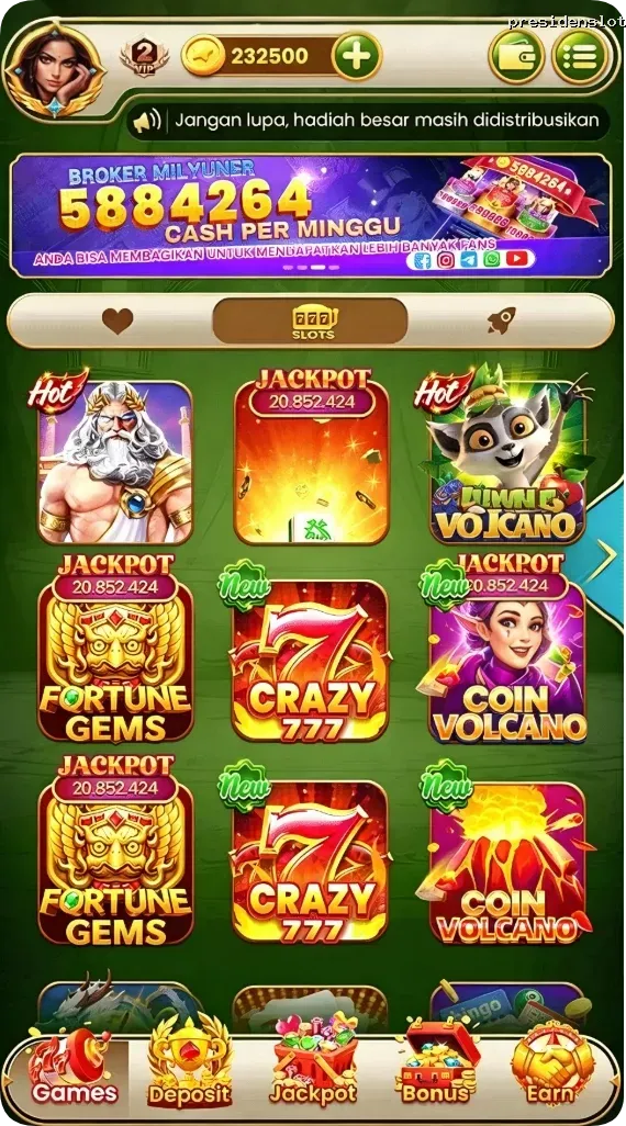 presidenslot APK