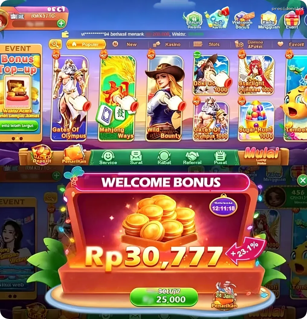 presidenslot Resmi - Unduh APK